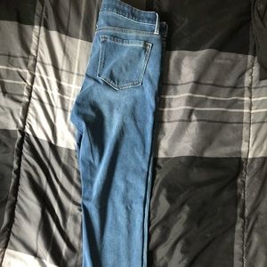 Lady navy jegging jeans